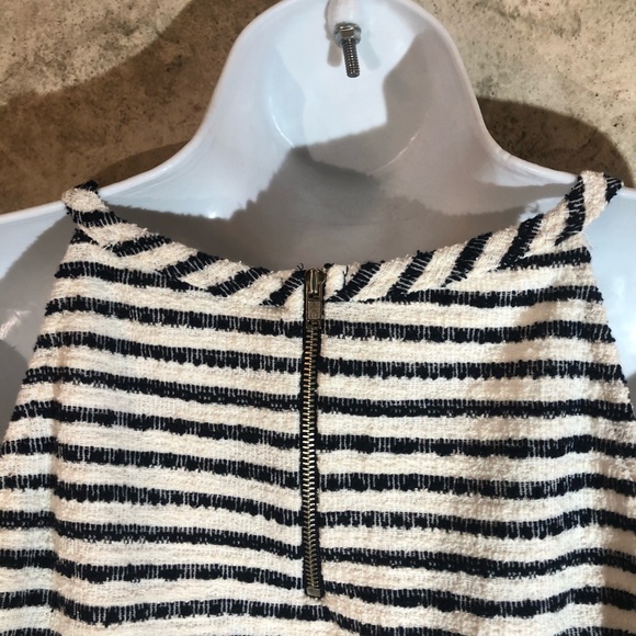 Green Envelope striped Woman's Halter Top - Picture 8 of 9